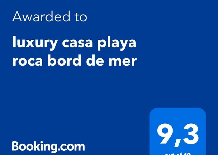 Luxury Casa Playa Roca Bord De Mer